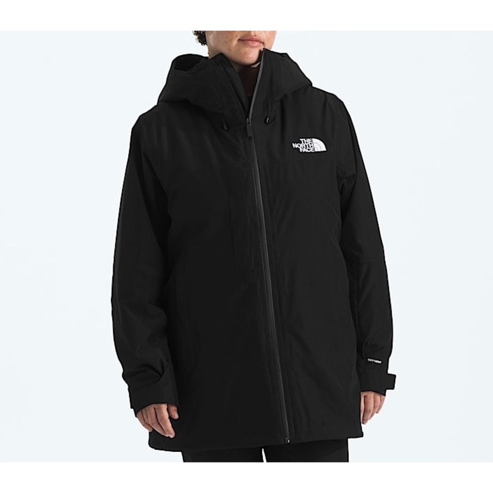 The North Face Women's Snow Jacket NEW Plus THERMOBALL Triclimate TNF Black 1X